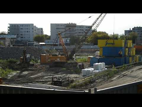 Warszawa - Kampus Forest - Budowa (13.09.2018)