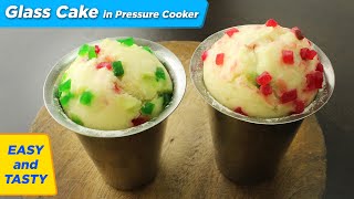 Suji Cake in Pressure Cooker | Glass Cake in Pressure Cooker