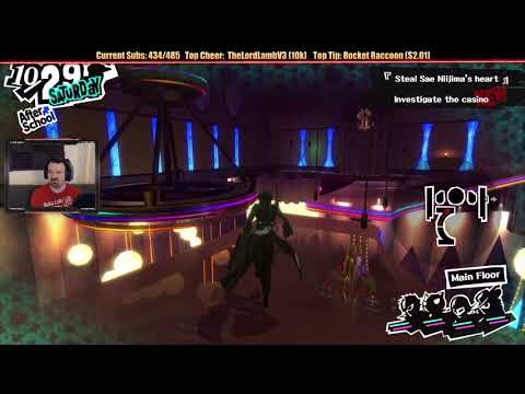 Persona 5 playthrough pt365 - Sae's Shadow is "Interesting"