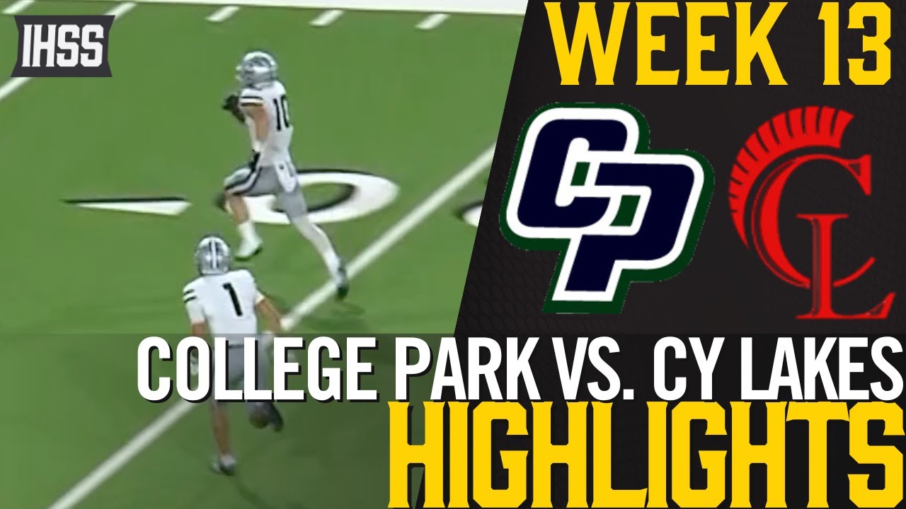 College Park Dominates Cy Lakes 44-11 to Advance in Playoffs