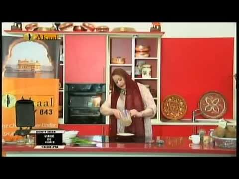 Dr Manjit Kaur - Eggless Polenta Cake - Super Food Vege Burger