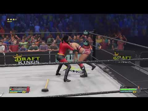 WWE 2K22_ DR Britt Baker DMD VS Violet Parr Aew Woman's championship AEW Revolution PPV