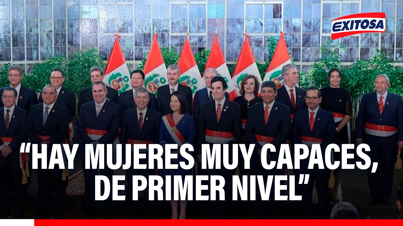 🔴🔵 Marisol Pérez Tello sobre solo dos mujeres en gabinete de Keiko Fujimori: “Hay de primer nivel”