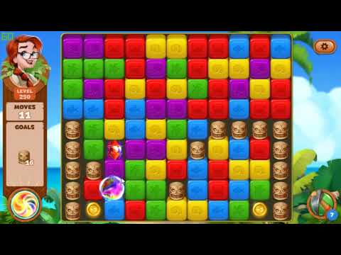 Lost Island Blast Adventure level 250