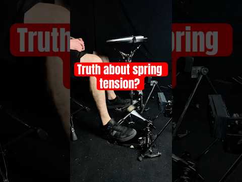 How to set spring tension? #drums