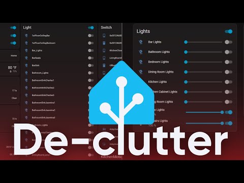 Home Assistant Dashboard Organization