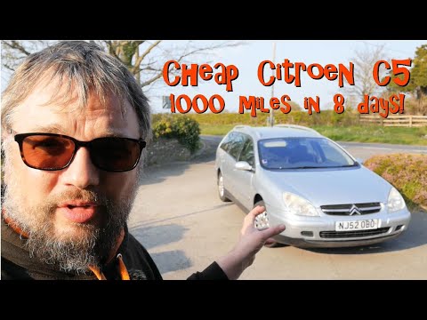Cheap Citroen C5 - Eight days and 1000 miles!