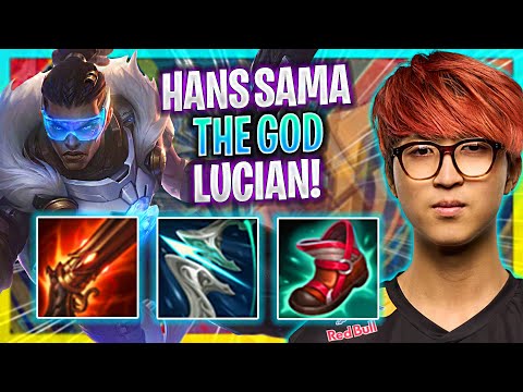 HANS SAMA IS A GOD WITH LUCIAN! | G2 Hans Sama Plays Lucian ADC vs Varus! | Season 2023