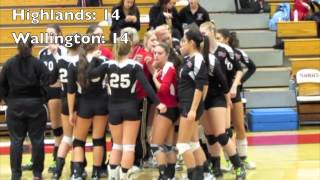 preview picture of video 'NHRHS Volleyball v. Wallington'