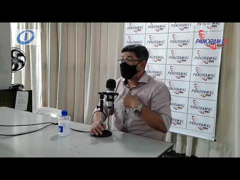 Vice-Prefeito Dr. Nilo Baracho explica as ações sendo realizadas pela Prefeitura no combate à Covid-19