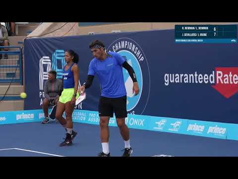 PPA Championships Mixed Doubles Gold Newman/Newman Vs Devilliers/Irvine - Pro Pickleball