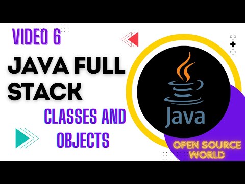Classes And Objects In Core Java Java Full Stack Course Osw Video 6