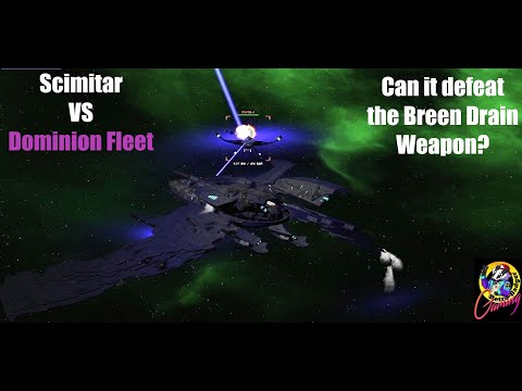 Reman Scimitar's BIGGEST Fight - Dominion Fleet Engagement - Star Trek Ship Battles