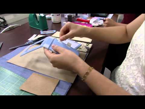 Mulher.com 17/04/2014 Lucimara Felizate - Bloquinho em cartonagem Parte 2/2