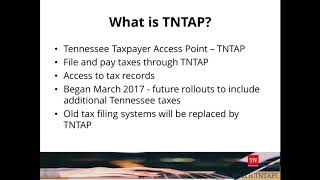 What is TNTAP