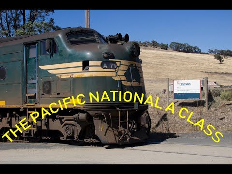 Australian Trains - The A Class Diesel Locomotive - Pacific National I V/Line