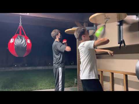 Thursday nite work in my backyard gym.