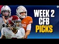 Week 2 College Football Preview: Alabama vs Texas BEST BETS, TOP SPREAD WAGER & MORE | CBS Sports HQ