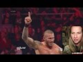 WWE Raw 1/13/14 Randy Orton vs Kofi Kingston ...