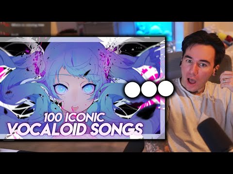 Rapper Reacts to The Top 100 VOCALOID Songs for THE FIRST TIME!