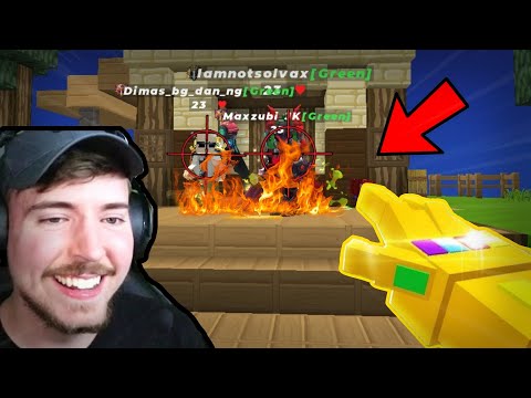 Abusing BedWars *SECRET* Power... 😰 (Blockman GO)