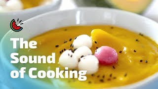 Korean Pumpkin Porridge (Hobakjuk) With Sweet Rice Balls // The Sound of Cooking Video