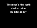 the moon's the northwinds cookie