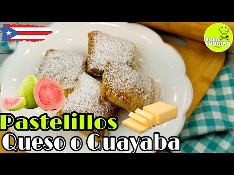 pastelillos de guayaba y queso crema puertorriqueño/como hacer unos pastelillos de guayaba boricua