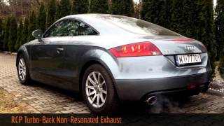 Audi TT 2.0 TFSI quattro | RCP Turbo-Back Exhaust