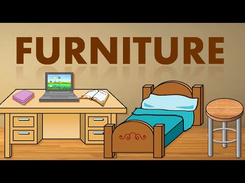 Furniture | Types of Furniture | Names of Furniture | Furniture Quiz