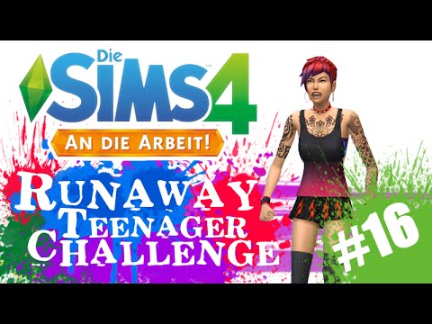 Die Sims4 - Runaway Teenager Challenge - Teil 16 - Wer braucht schon ein Zelt - HD/Lets Play