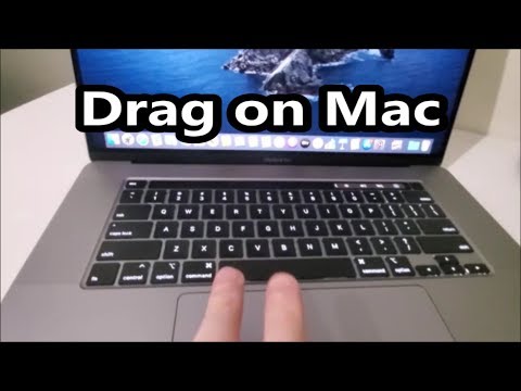 MacBook How to Drag and Drop Files!