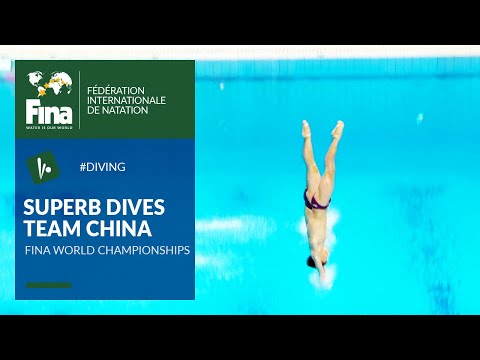 Outstanding Mixed Dives - Team China | 10m synchro | FINA World Champs 2015-2019