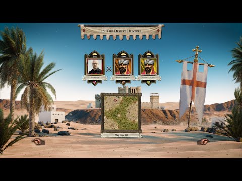 Stronghold Crusader Definitive Edition MISSION 16. THE DESERT HUNTERS