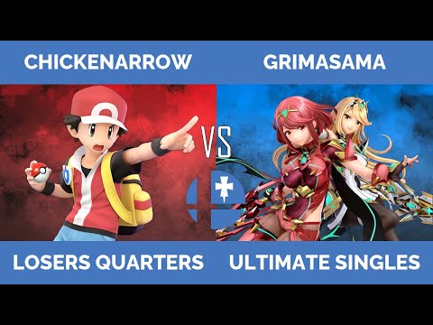 RogaSmash 199.25: SSBU Losers Quarters - ChickenArrow (Pokémon Trainer, Zelda) vs GrimaSama (Pythra)