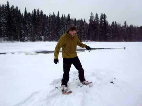 Snow Golf on the Nechako with Martyn Joseph