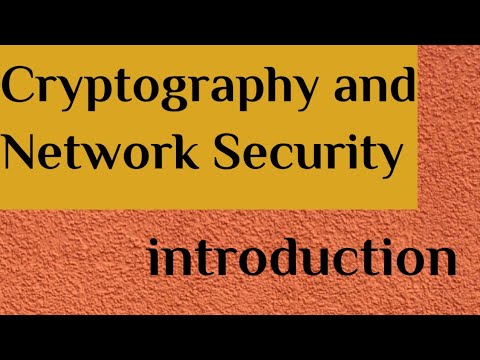 Cryptography and Network Security introduction CNS in Telugu