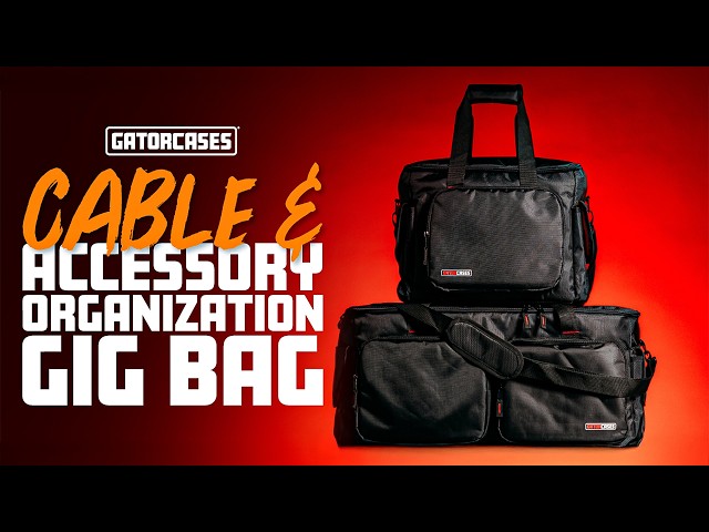 Vídeo relacionado con Gator Cases Bolsa para Cables y Accesorios; Grande. 23 x 12 x 11" (G-CABLEBAG-LG)
