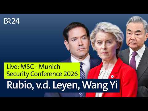 Day 2: Rubio, v.d. Leyen, Wang Yi, Zelensky | Munich Security ...