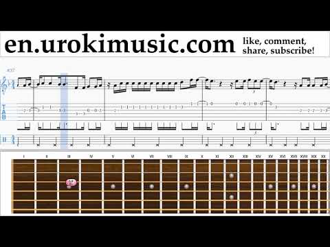 Guitar lessons Carlos Vives, Sebastian Yatra - Robarte un Beso Sheet Music Tutorial Part#2 um-i352