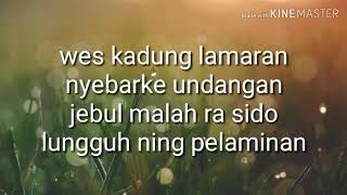 Lirik lagu gagal rabi - via Vallen Lirik lagu gagal rabi - via Vallen