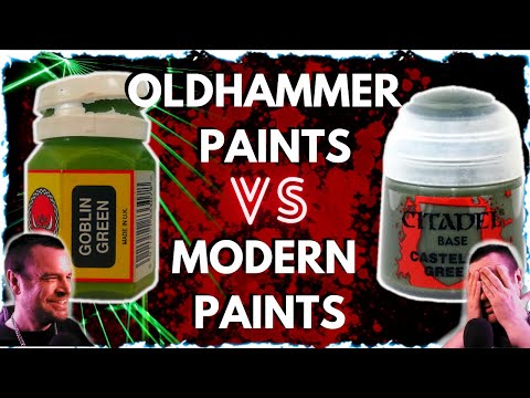 5 REASONS WHY I USE OLD CITADEL PAINTS (OLDHAMMER 40K & OLD SCHOOL PAINTING)