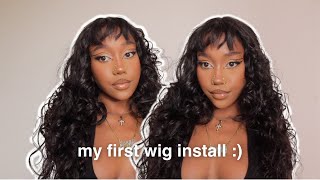 first wig install! | ft yolova hair