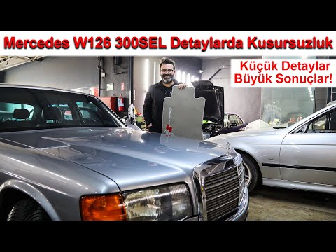 Mercedes W126 300SEL Detaylarda Kusursuzluk - Küçük Detaylar, Büyük Sonuçlar