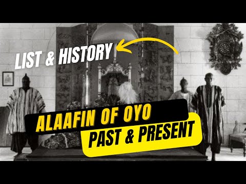 List and Historys of all the Past ALAAFINS of Oyo,who has ever ruled the state before Oba LAMIDI