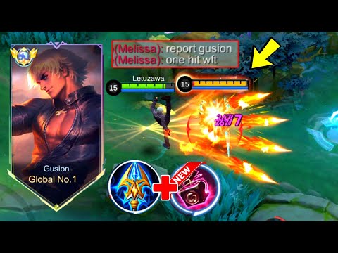 WHEN GLOBAL GUSION ABUSE THIS NEW BRUTAL 1 HIT BUILD 2025💀