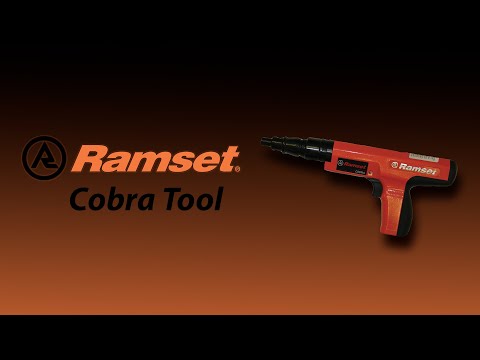 Ramset Cobra Tool: Use and Load Tutorial