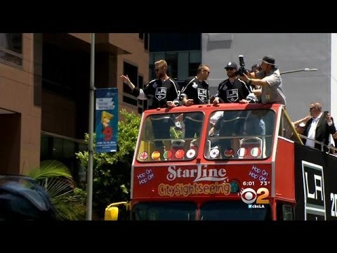 Thousands Attend Stanley Cup Victory Celebratory Parade In Downtown