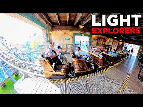 Ekipa Light Explorers (Tył) - Energylandia 2025 (4K) (POV) (Zator, Polska) Insta360 X5
