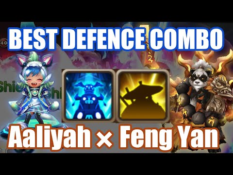 BEST DEFENCE COMBO Aaliya × Feng yan, they always do insane damage 【Summoners War RTA】